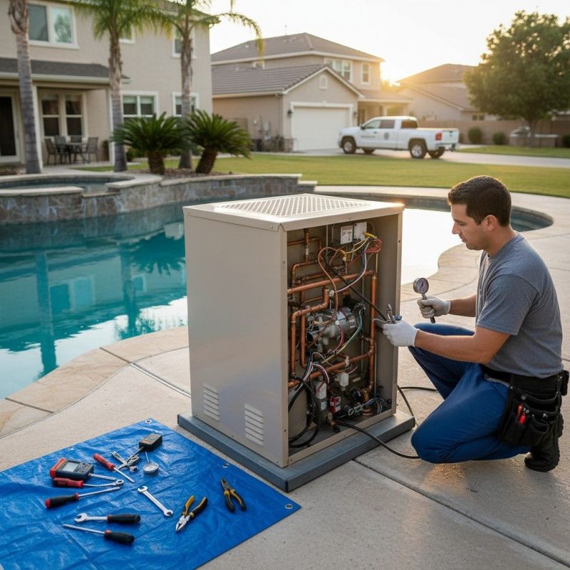 Pool Heater Installation